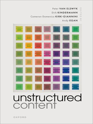 cover image of Unstructured Content